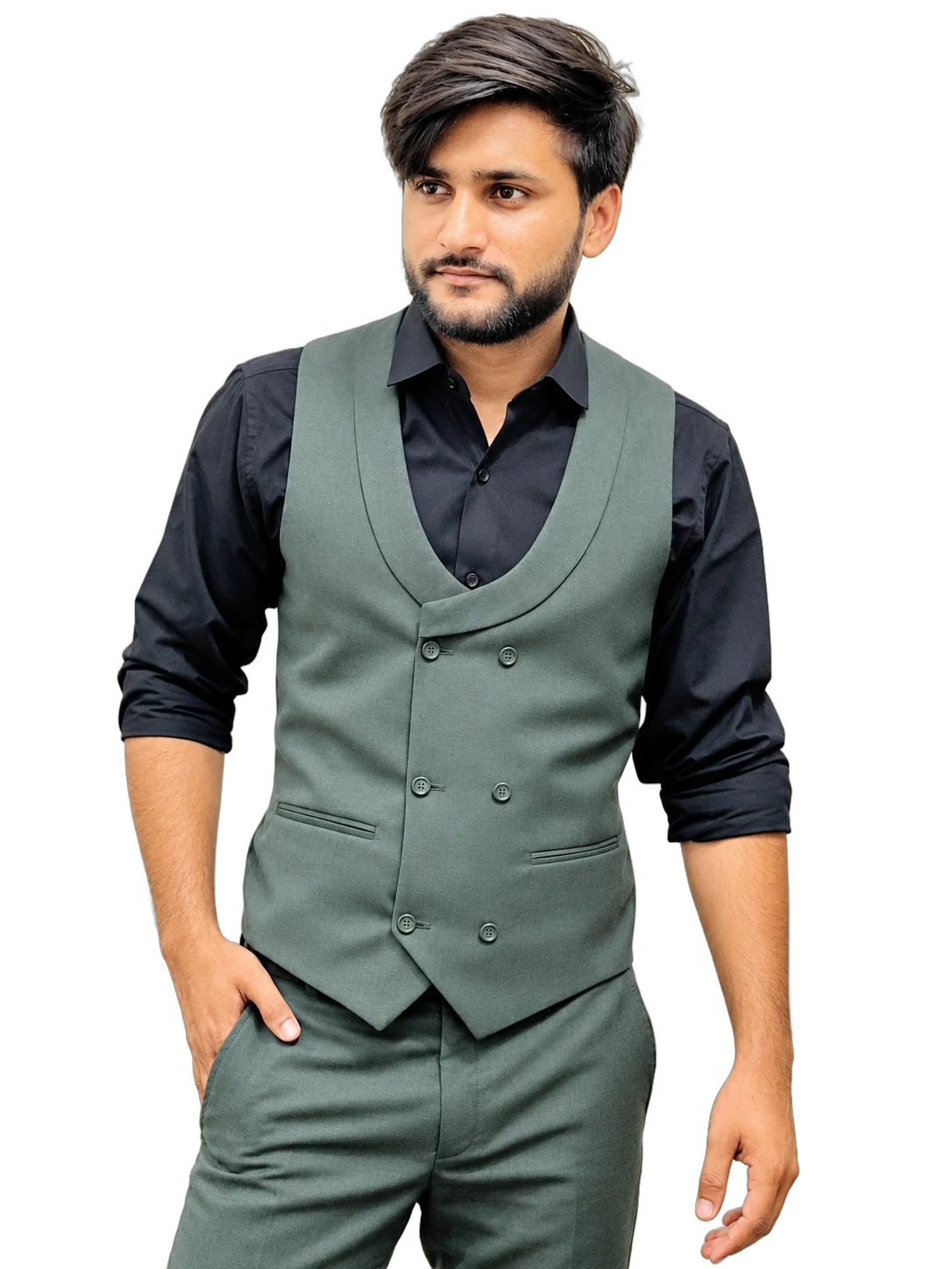 Portrait of Mohsin Raza